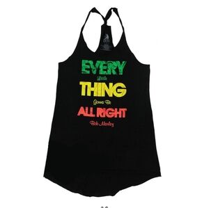 Bob Marley tank M/L micro mini dress (super short) swim cover-up NWOT